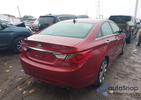 2013 Hyundai Sonata Se 2.0T from USA, damaged, VIN 5NPEC4AB9DH732463